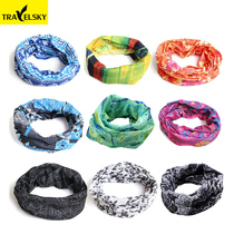 Outdoor magic headscarf windproof collar Headgear Neck cover Cycling mask Sports men and women sunscreen UV protection