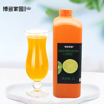 Hakata Homeland Kumquat Lemon Juice Drink Concentrate 2L Green Orange Kumquat Lemon Concentrate
