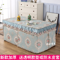 New electric stove cover thickened baking fire table cover rectangular electric stove cover winter electric stove coffee table cover baking fire quilt