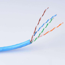 National standard pure copper super class five shielded network cable unshielded twisted pair cable 8-core All copper network cable UTP CAT5E