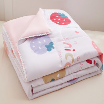 Dreamt Home Textile Summer washed cotton air conditioning by summer cool quilted by machine washable double thinner Quilt Children Single students