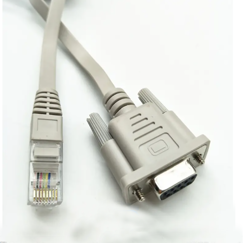 Computer connected fire-fighting host data line 9-hole serial port to network port 8 core communication line-Taobao