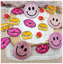 More than 191 10 pieces of price cute embroidery cloth stickers female treasure childrens clothing jeans diy pants material decoration