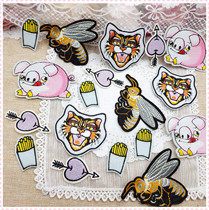 954 Whole package 10 pieces special price embroidery cloth stickers diy patch stickers Clothes stickers Clothing accessories