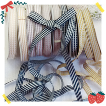 1224 multicolor 1 9CM lattice with diamond Korean ribbon DIY high grade gift box hair accessories packaging material