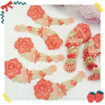 316 whole pack of daily order 10 embroidery flower stickers diy clothing curtain sheet hole patch
