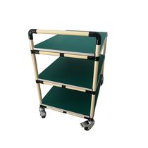 Lean Pipe Work Bench Wire Rod Trolley Turnover Car Antistatic Work Line Pipe Composite Pipe Detection Table