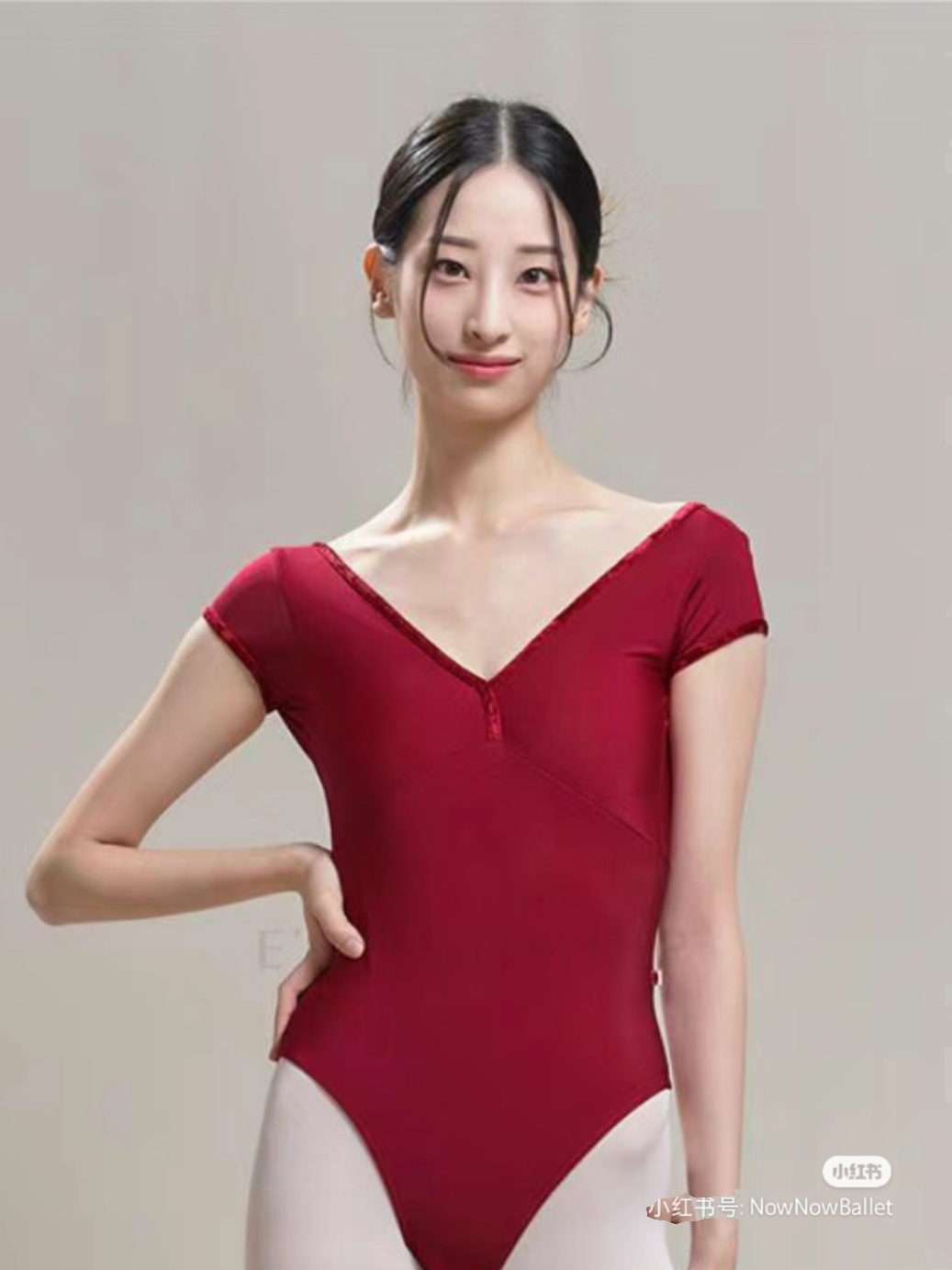 (New Year's episode) Yumiko Christmas atmosphere ballet body clothes dance yoga body clothes-Taobao