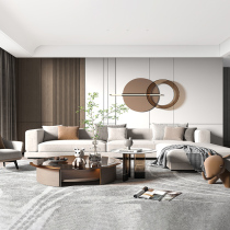 Solid Wood Grille Wood Finish Board TV Wall Film & TV Wall Living Room Bedroom Background Wall Modern Light Lavish Minimalist Around Wall wall