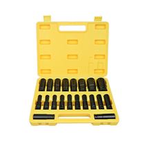 8-32mm electric wrench socket 15 20-piece set repair kit auto maintenance frame woodworking toolbox set