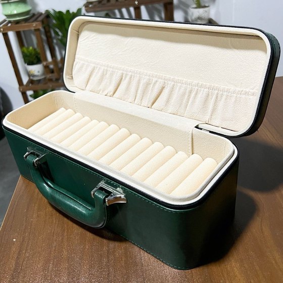 팔찌 저장 상자 15 위치 제이드 브레이슬릿 지퍼 잠금 갈색 홈 가방 다중 보석 보관 수하물 무료 배송 팔찌 저장 상자 15 위치 제이드 브레이슬릿 지퍼 잠금 갈색 홈 가방 다중 보석 보관 수하물 무료 배송