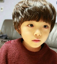 Childrens wig Small boy short hair Fake headgear Boy wig handsome fluffy boy baby short curly hair Qi