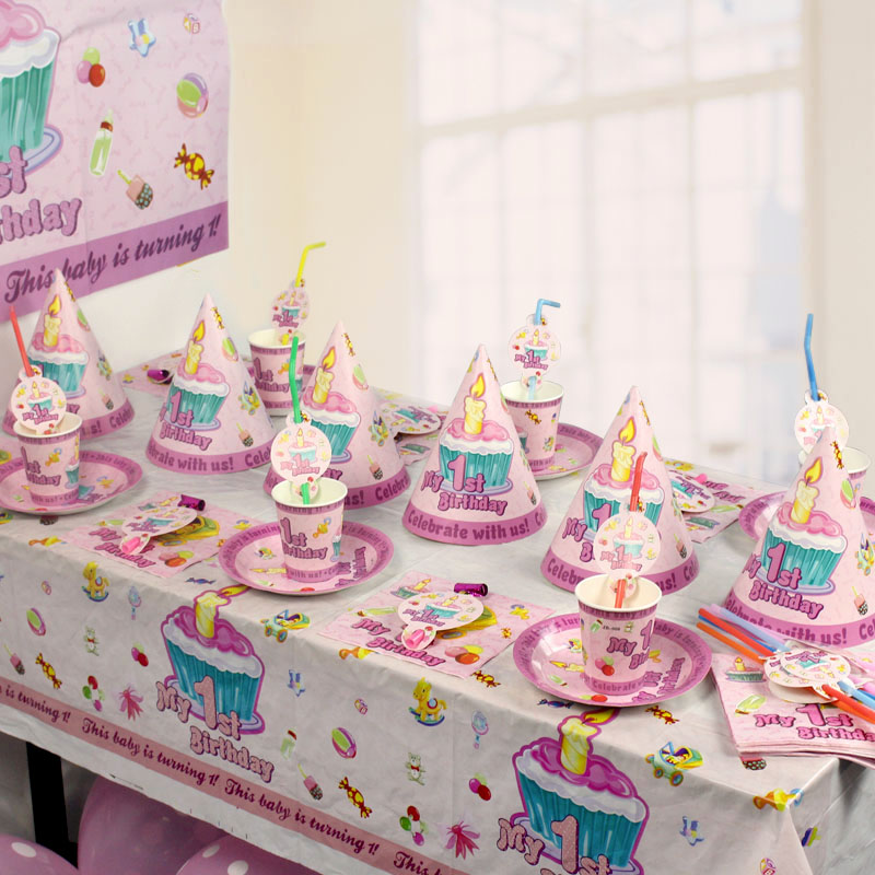 生日主题套餐 儿童生日派对布置用品 6人套餐 宝宝周岁装饰party产品展示图1