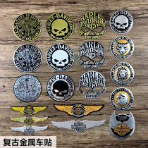 Electric N1S Mavericks N1 motorcycle moped car modified retro metal car label body scratch decals