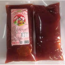Korean sweet spicy sauce 1KG large bag commercial barbecue mixed rice Korean fried chicken sauce household clutch burrito sauce