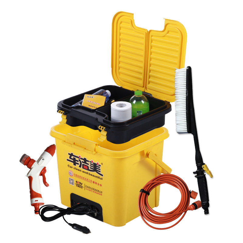 车洁美车载洗车器 电动洗车机 家用高压清洗机