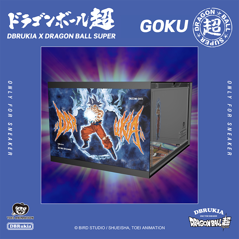 dbrukia × dragon ball super co-branded dom dedicated shoe box anti-oxidation storage box storage cabinet