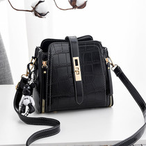 Kelly bag mini cross Cross bag crocodile pattern mini women bag Hand bag 2021 new versatile shoulder bag