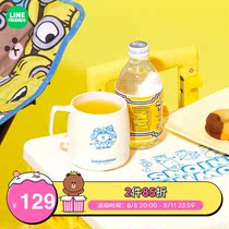 Line Friends MINIONS Little Huang Brown Bear Outdoor Cup Lovely portable travel cup