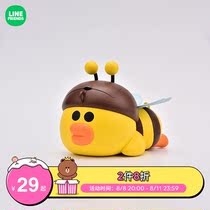 Line Friends Bee Sally Summer Popcorn Bucket Handle Cartoon Anime Desktop Access