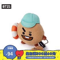 BT21 STANDING DOLL 15CM CARTOON ANIMATION MENG FUN PLUSH DOLL PERIPHERAL accessories PENDANT LINE FRIENDS