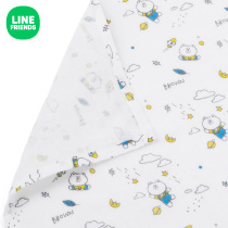 LINE FRIENDS Brown Bear Baby Cotton Carpet Animation Surrounding Fashion Soft Convenience Blanket