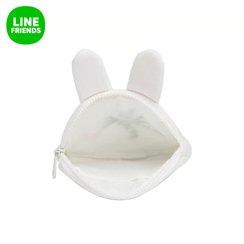 LINE FRIENDS 可妮兔(脸型）零钱包12.5cm呆萌可爱时尚情人节礼物产品展示图3