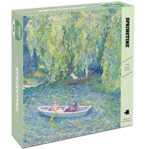 Spot Sends Glue Pixel Pieces1000 sheet Adult Decompression Imports Puzzle Toy Puzzle Name Painting Spring Light