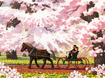 Order the Anne of the Green Mountain Wall of the Korean Crane Mountain Puzzle-a flower