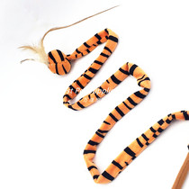American Best Pet kitty toys teasing cat sticks Smother Feathers bell Feather Bell Resistant Interaction-Tiger Pet