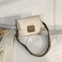 Hong Kongs new 100 hitch Flip Women Bag Texture Pop Bag women Summer headlining Bull Leather Single Shoulder Diagonal Satchel Bag