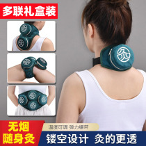 Moxibustion box fumigator household instrument moxibustion tool appliance whole body moxibustion moxibustion bag belt pure copper portable moxibustion moxibustion