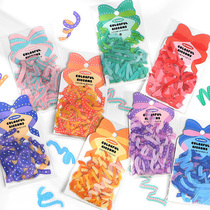 ins south Korean silk with stickers for stargao cards clapping up with decorative collage hand ledger DIY album decorative color tape stickers