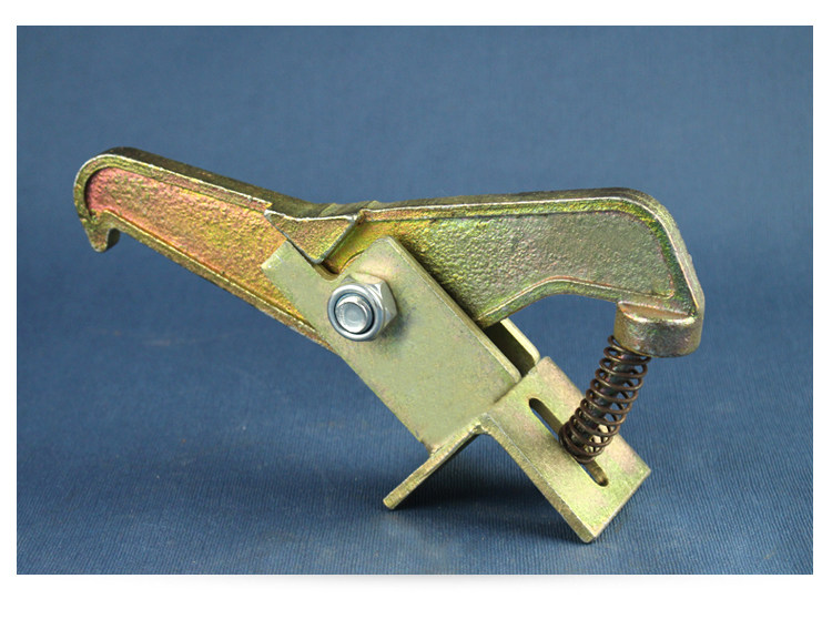 施工升降机配件 施工电梯配件 门刀 京龙外围栏门锁总成 带弹簧