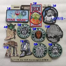 Heart Embroidery B19 Planet 501 Team Yoda Robot Embroidery Patch Patch Patch Badge War Samurai