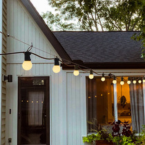 LED OUTDOOR WATERPROOF COLOR LIGHTS FLASHING LIGHT STRING LAMP ROUND SMALL BULB COURTYARD GARDEN TERRACE TERRACE TERRACE ARRANGEMENT NEW YEAR ARRANGEMENT