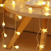 Led decorative star lamp string small festoon lamp string light Full Star room Placement of a girls heart bedroom Internet red light