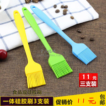 Integrated Silicone Brush 3 High temperature resistant kitchen Barbecue Brush Oil Brush brush Bread Oil Brush Kitchen branded cake