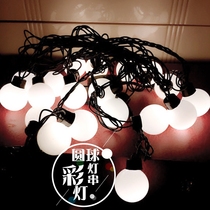 led lights flashing lights string light all over the Sky Star 4cm black big sphere room red bedroom lights