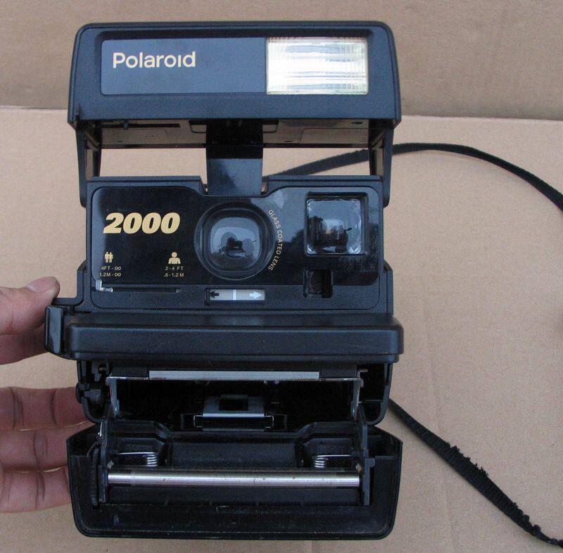 polaroid宝丽来2000一次成型胶片相机120元