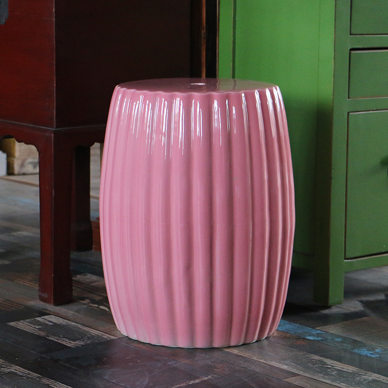 【 】 in the geometry space pumpkin stripe ceramic who modern Chinese style household and what change shoe who of large furnishing articles