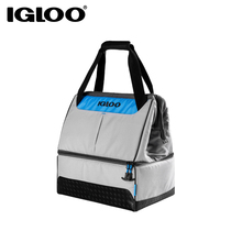 IGLOO easy cool music insulation bag portable double-layer ice bag refrigerator bag Food preservation outdoor picnic camping ice bag