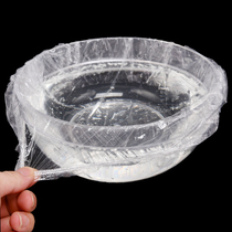 Beauty salon transparent disposable washbasin bag with elastic small cleansing cover basin bag Acrylic beauty tools
