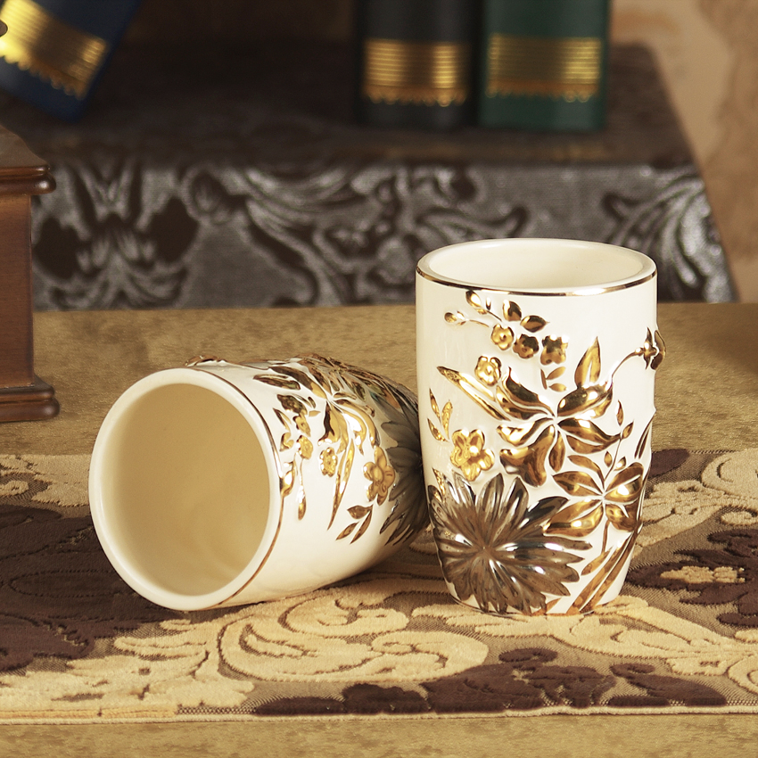 Fort SAN road creative European ceramic sanitary suit bathroom furnishing articles ceramic paint crafts a wedding gift