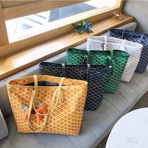 Hong Kong tide brand fashion large-capacity shopping bag one-shoulder large bag female 2 packs 021 new all-match portable tow bag