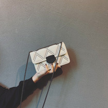 Hong Kong tide brand high-end fashion small square bag female 2022 new fashion all-match net red chain one-shoulder messenger bag