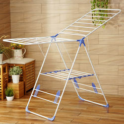 Customized Chaodong Chaoxi clothes drying rack floor-standing folding telescopic clothes drying rack large balcony drying quilt rack household cool clothes