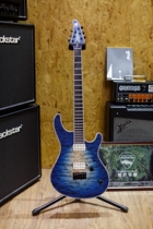 Mayones Regius 6 Trans Blue 4A veneer electric guitar