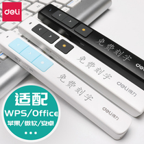 Advertising custom logo Daili laser page pens 2802ppt remote control conference pen infrared Telegraph pen pointer teacher teaching projector slide laser indicator stick