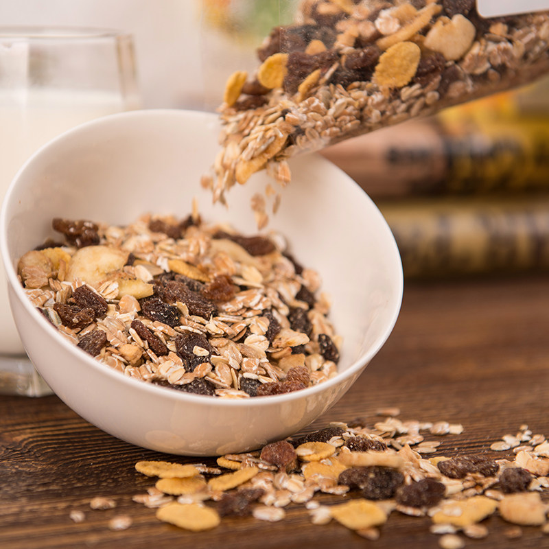 波兰进口三特混合水果燕麦片多水果早餐营养代餐冲饮谷物1000g